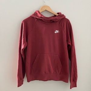 rose color NIKE sweatshirt